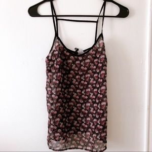 Chiffon tank top